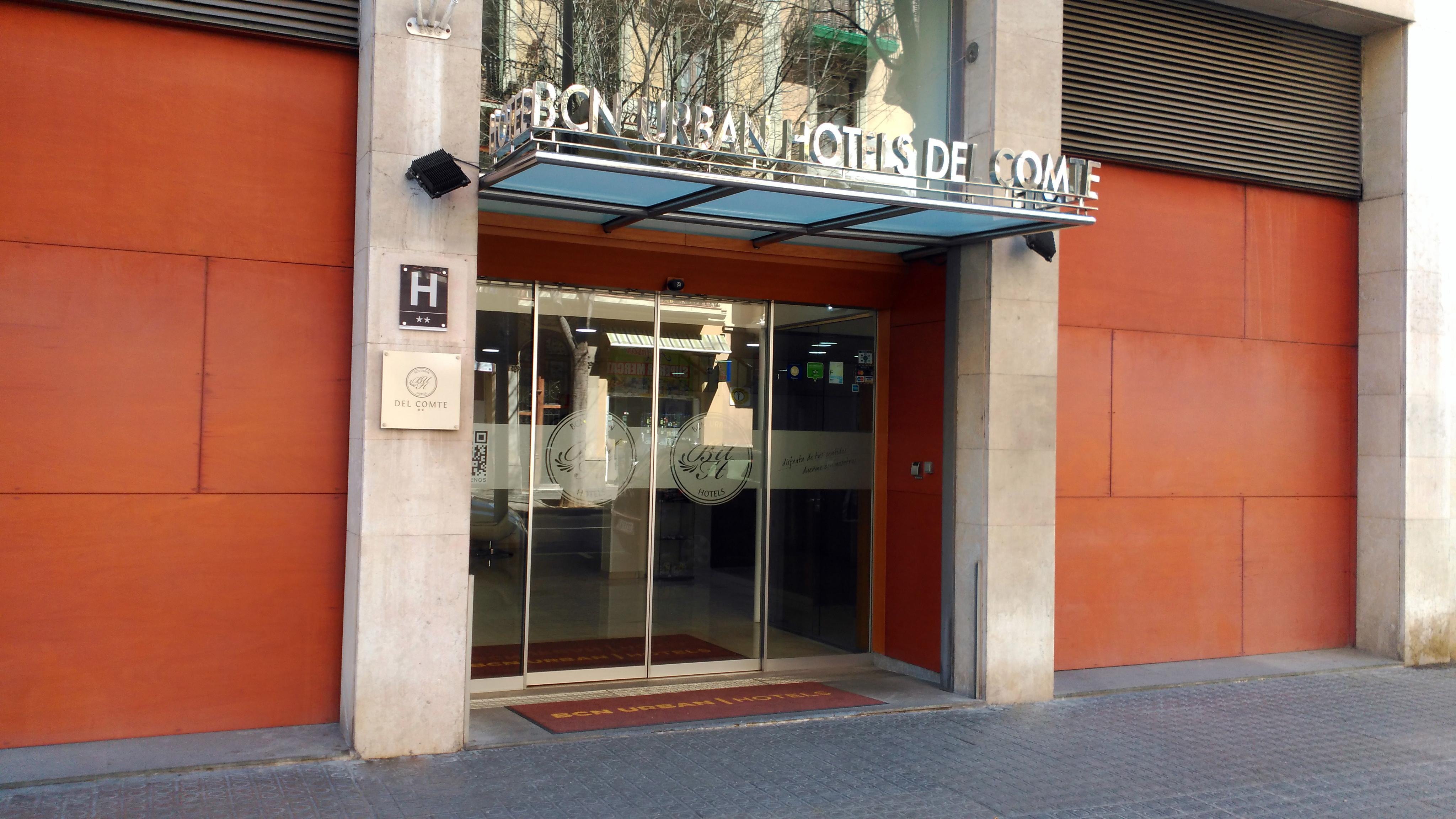 Bcn Urbaness Hotels Del Comte Barselona Dış mekan fotoğraf